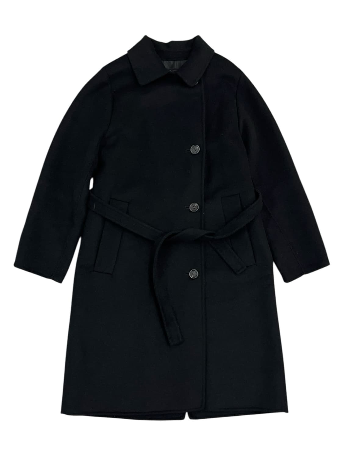 핸드메이드 울 코트 블랙 55 #csz2450 상품이미지3