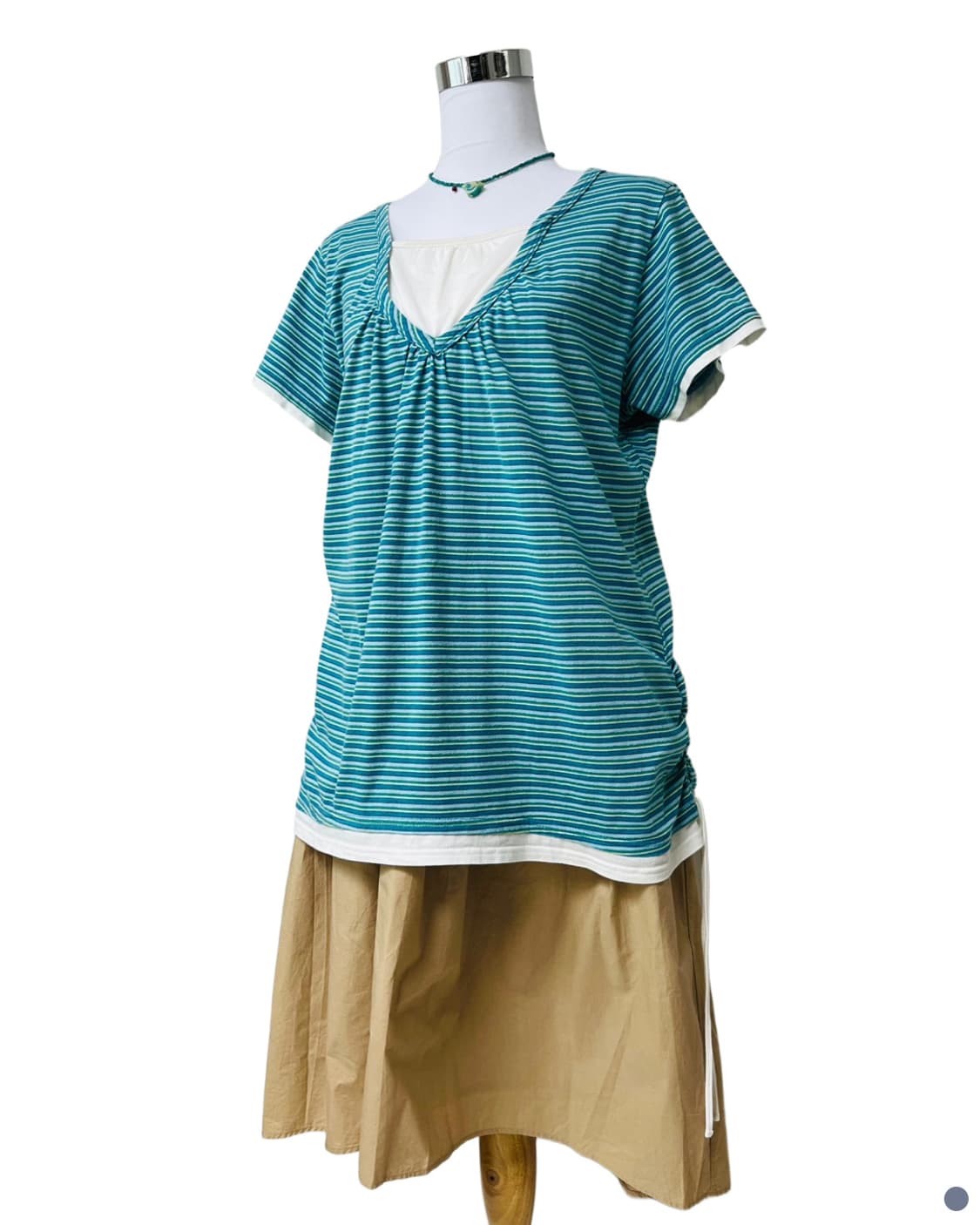 Blue layered t shirt 상품이미지8