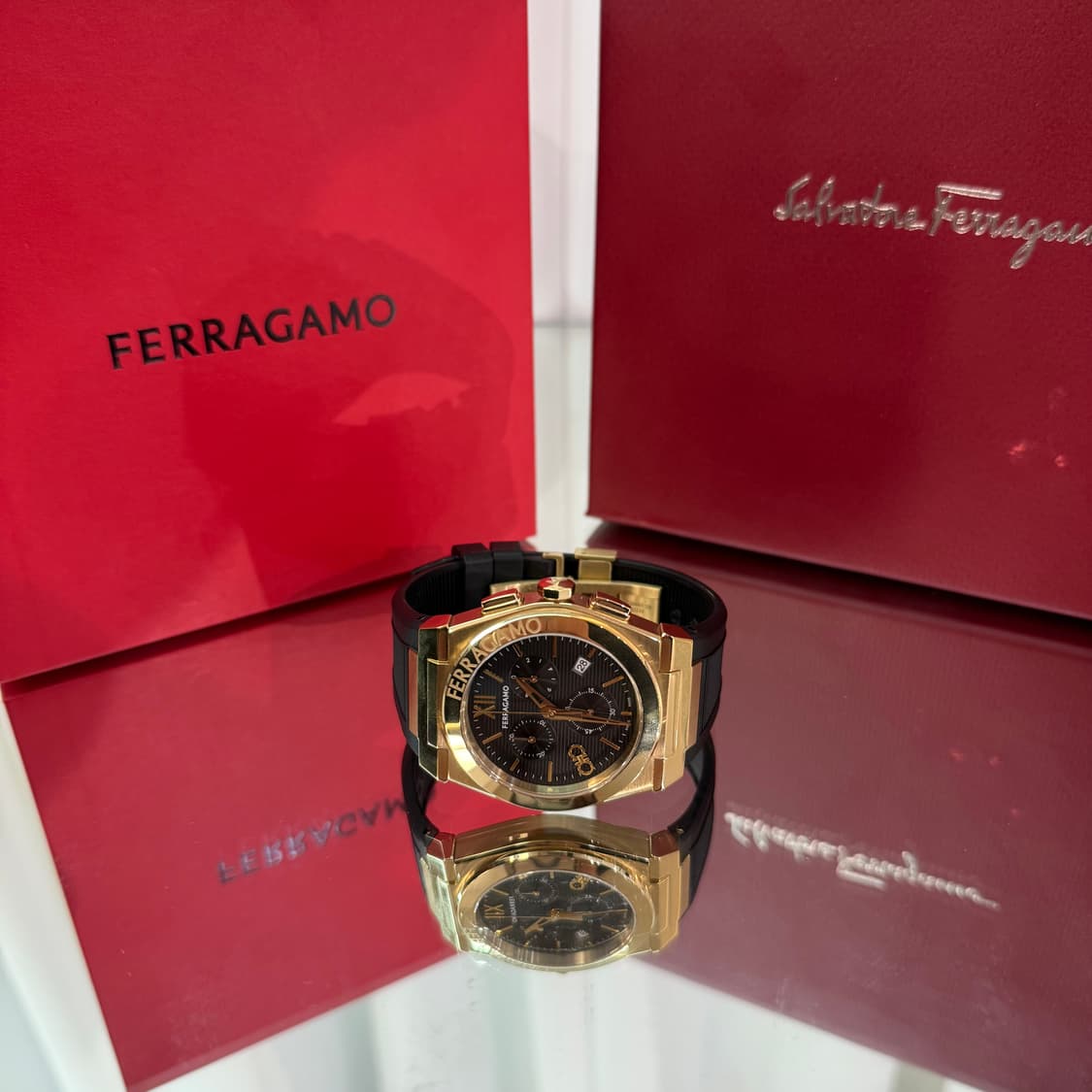 [정품][25년] 페라가모 베가 크로노 쿼츠 시계 SFMR01224 상품이미지3