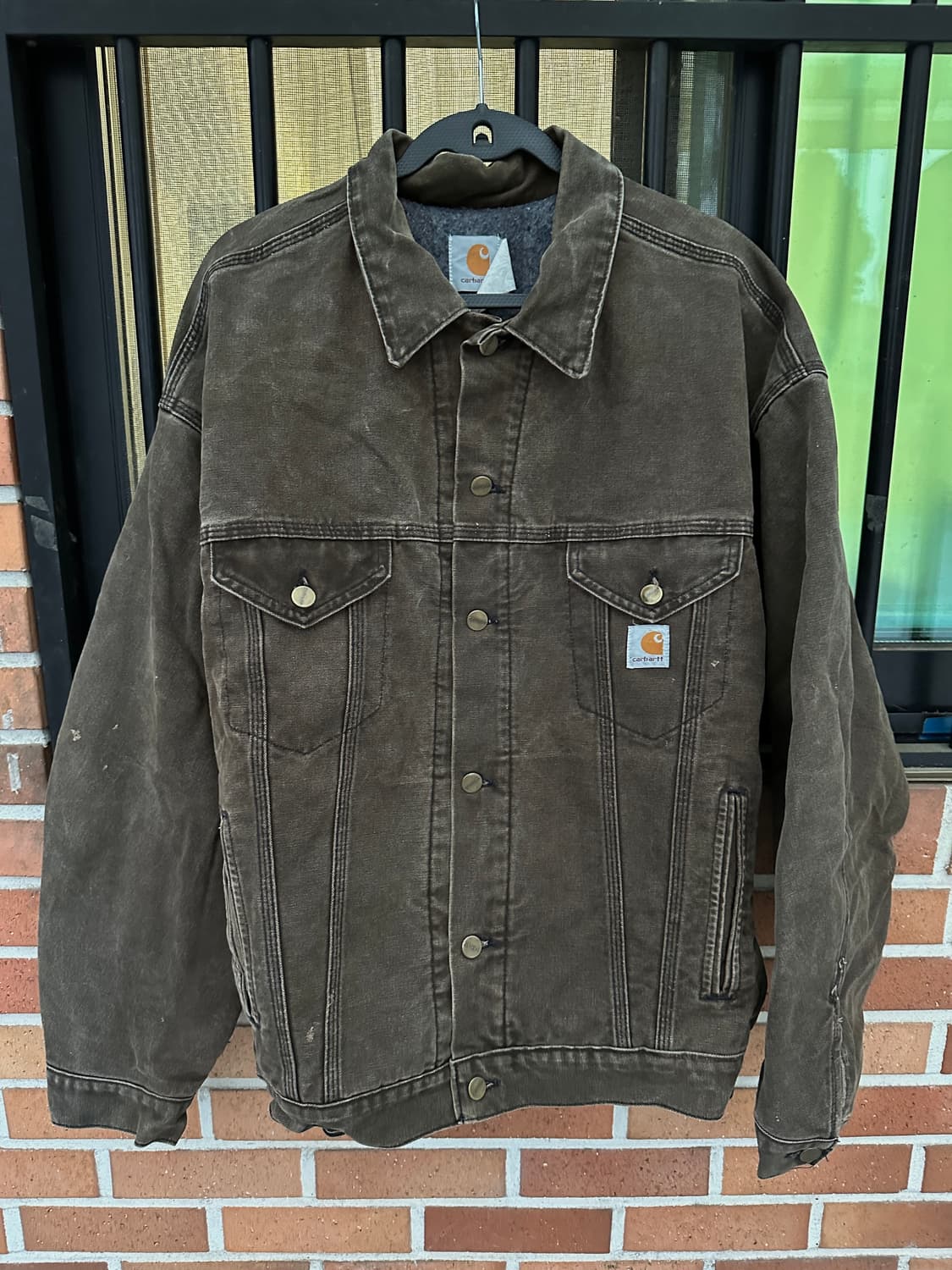 (XL)칼하트 트러커 워크자켓 JB162 상품이미지2