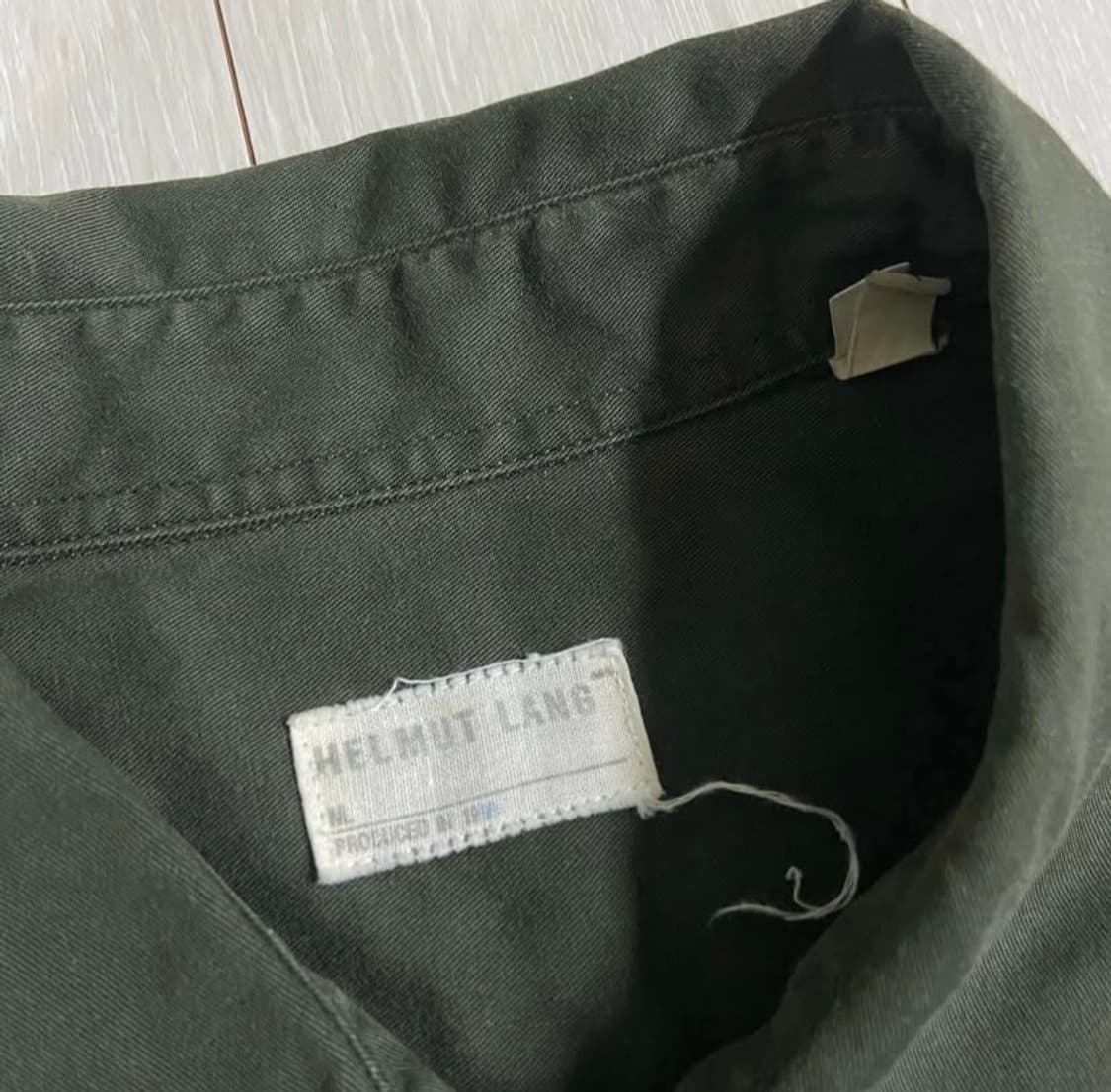 [48] 1998 헬무트랭 HL로고 밀리터리 셔츠 상품이미지4