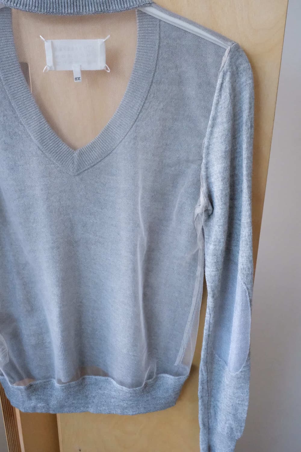 Maison Margiela Seethrough patch knit 상품이미지4