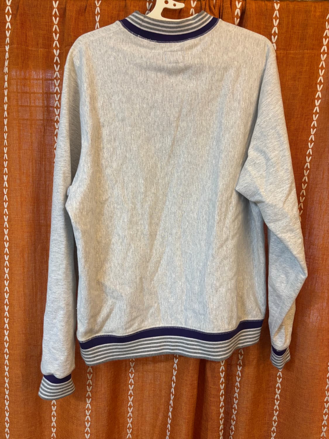 스트라이프 립 크루넥 애쉬 헤더 STRIPED RIB CREWNECK 상품이미지2