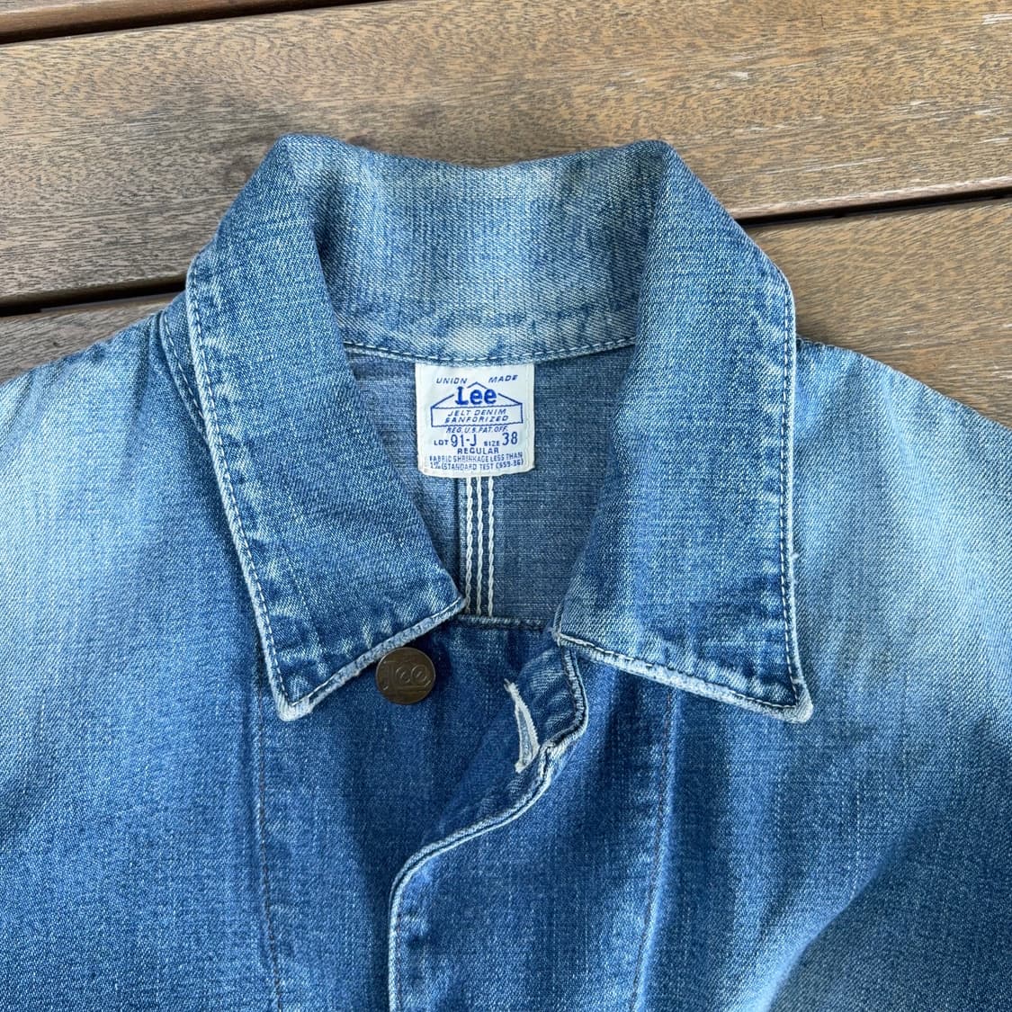 리 Lee 91-J 데님 커버올 자켓 상품이미지9