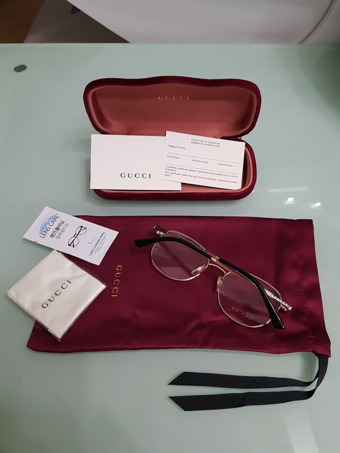 새상품 정품)구찌 안경테 상품이미지6