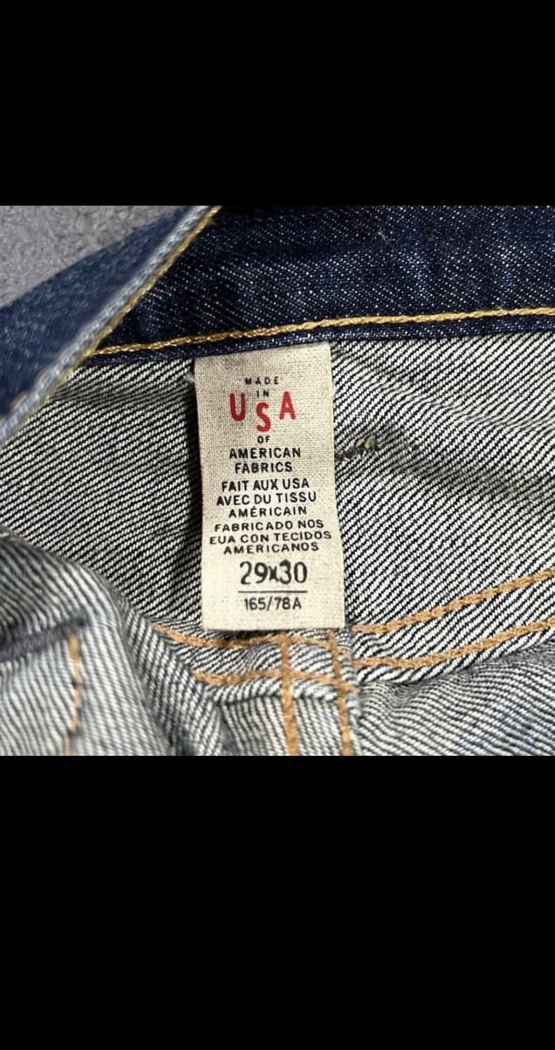 (29) RRL 로우 스트레이트 stillwater 데님팬츠 상품이미지4