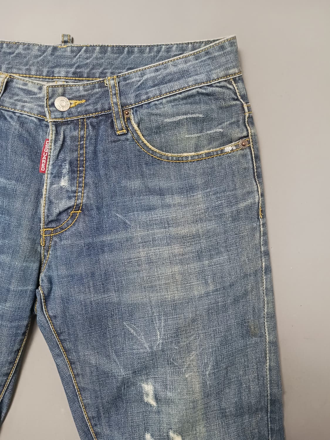 [30] 디스퀘어드2 루키 백포켓 레귤러진 청바지 상품이미지4