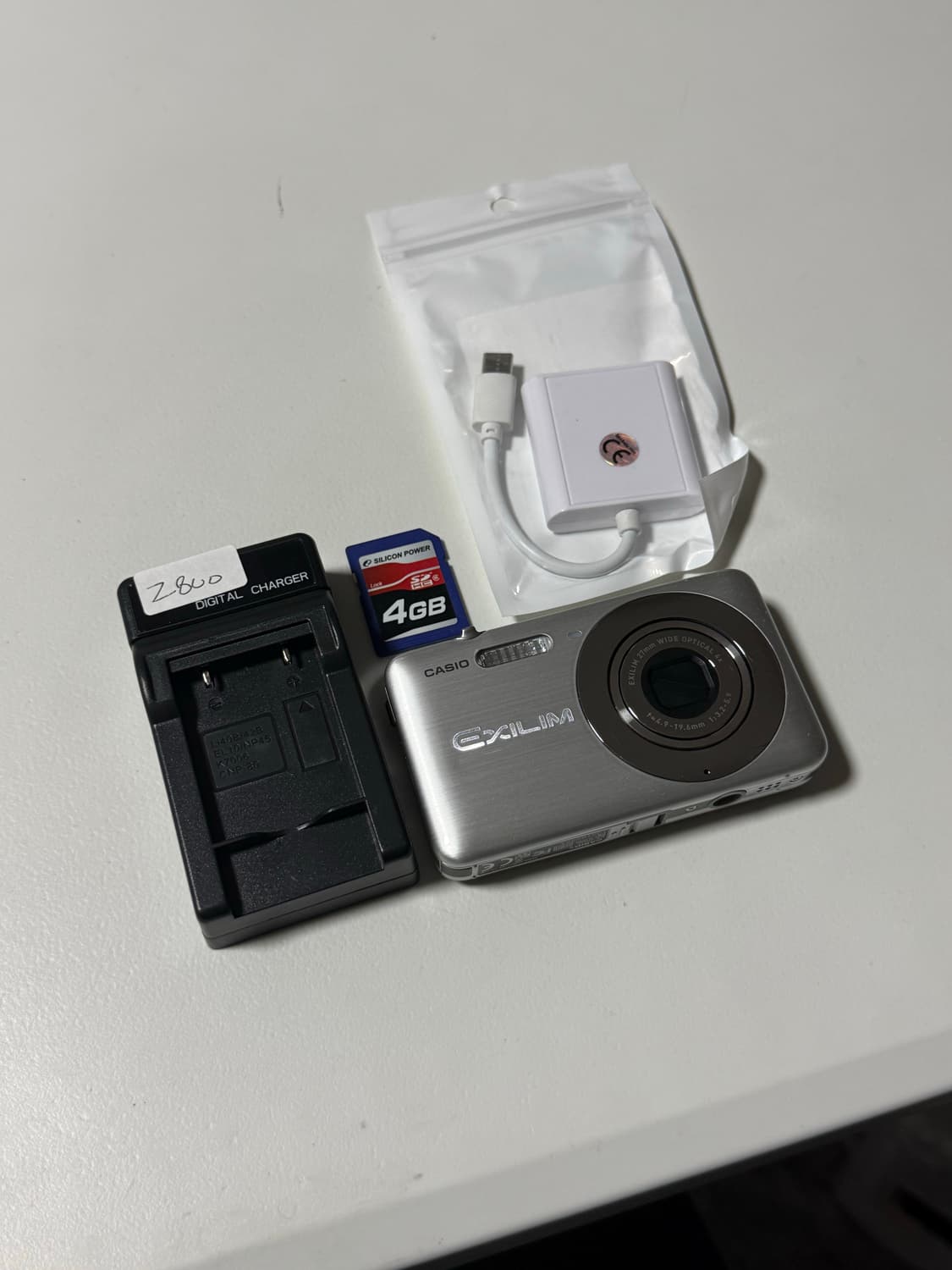 핑크 빛 색감 카시오 엑슬림 ex-z800 작례o 상품이미지4