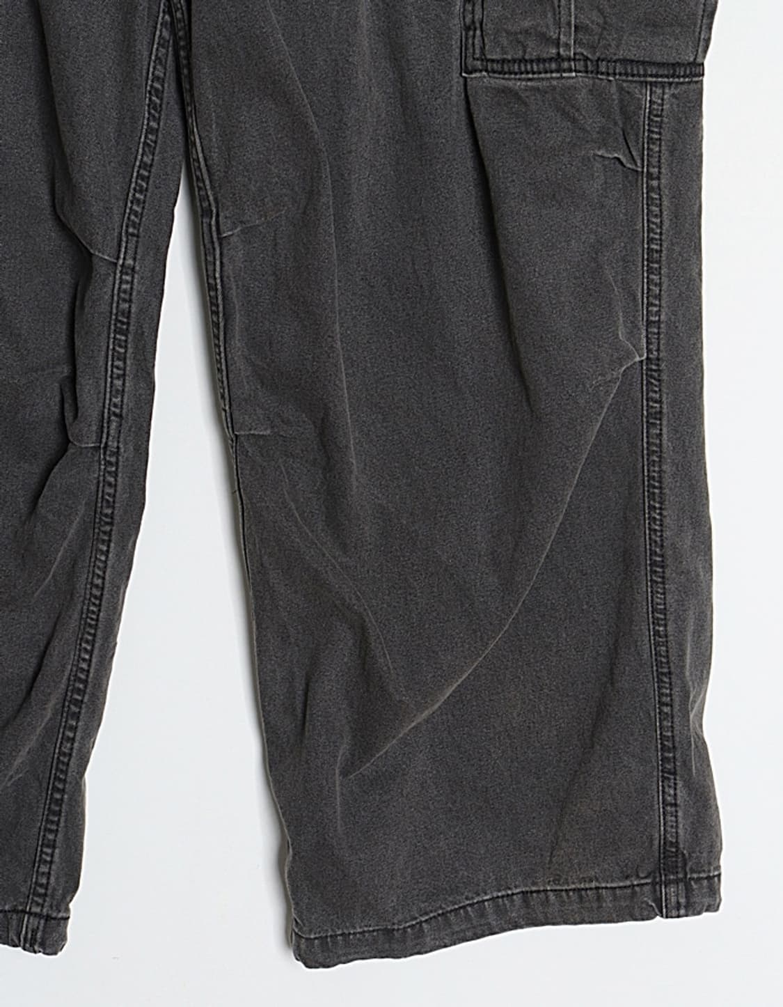  G U Wide-Fit Denim Cargo Pant (32) 상품이미지5