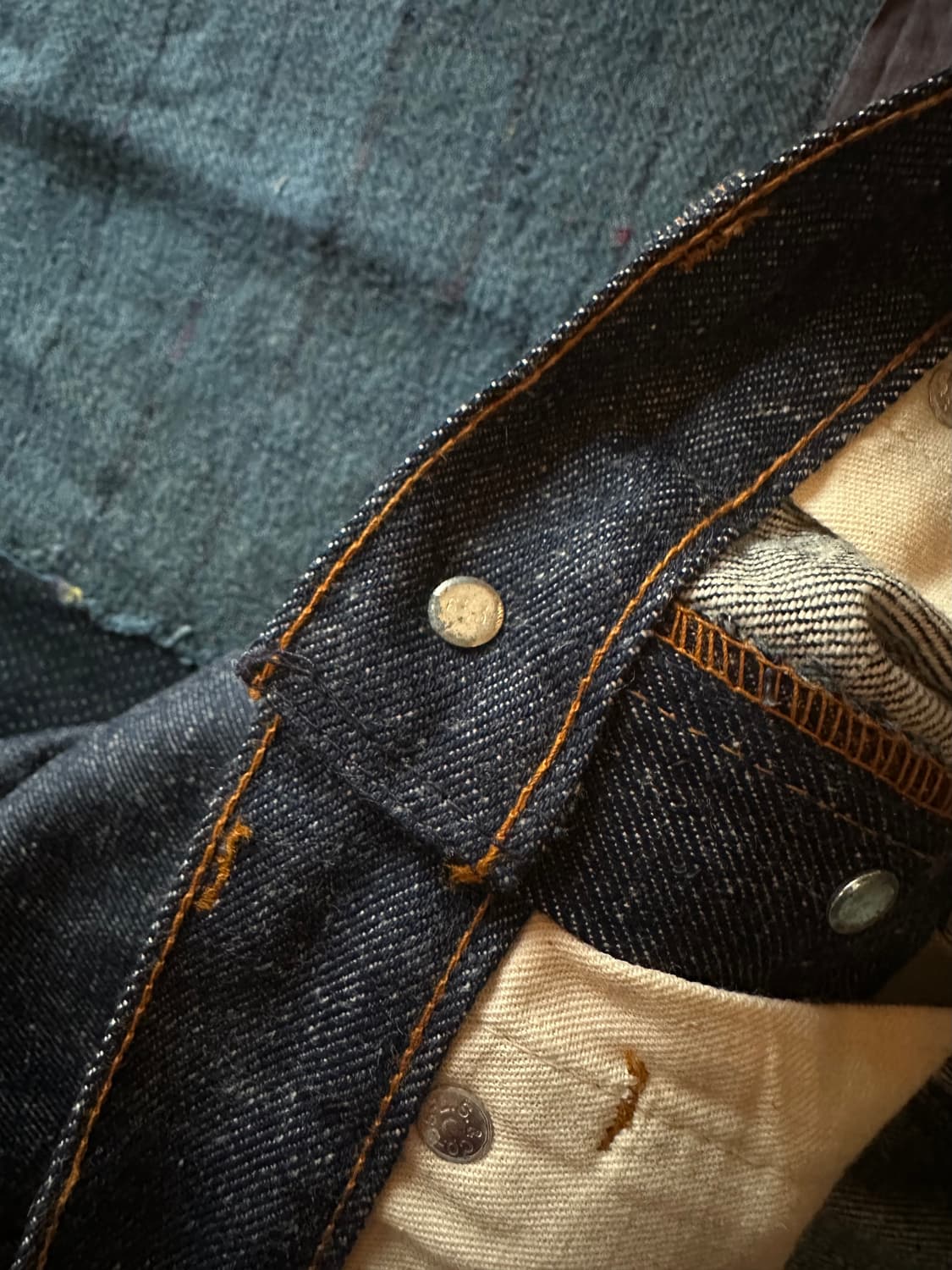 Dead Stock 80s USA Levis 501 Denim Pants 상품이미지6