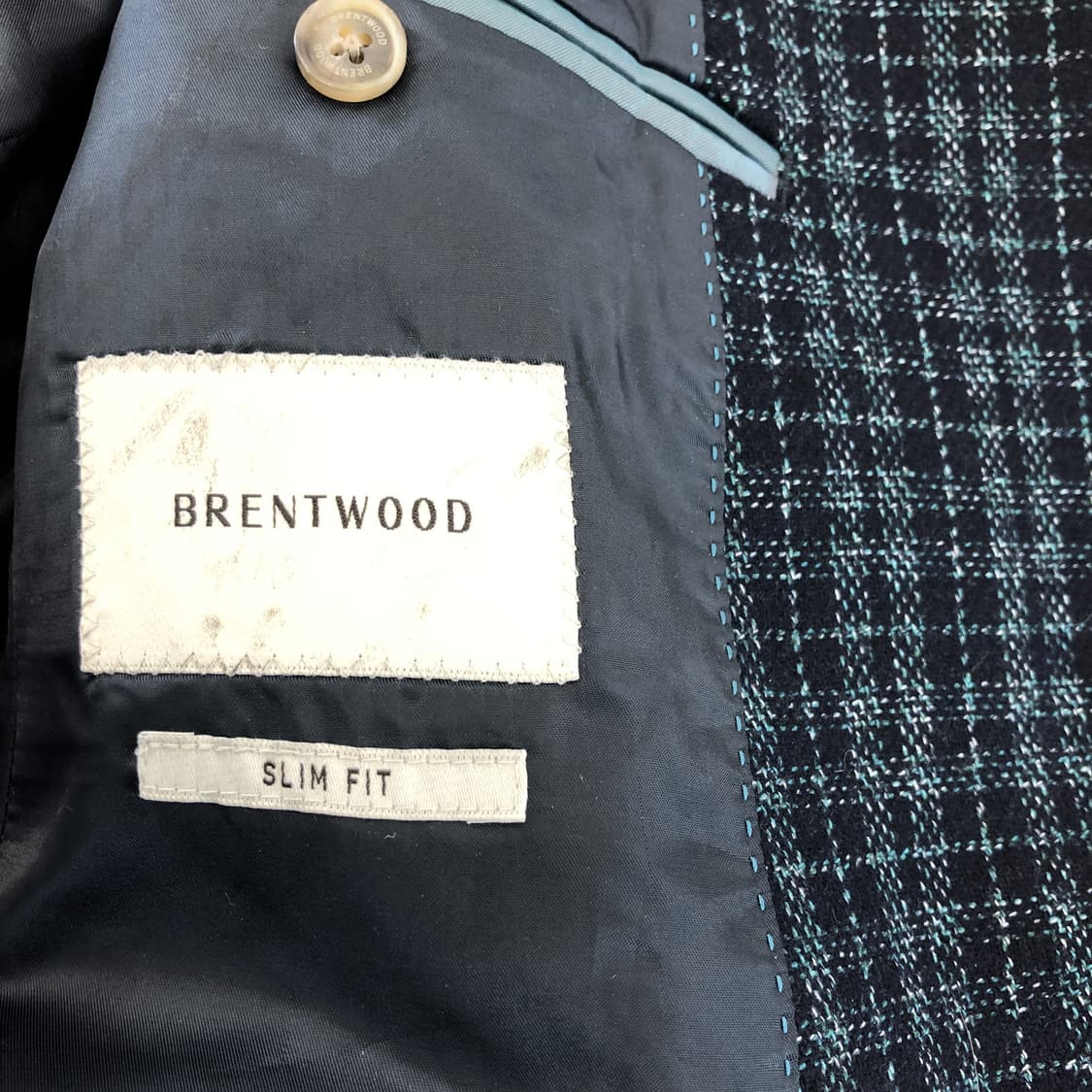 브렌우드 FORTEX 이태리원단 캐시미어 모직자켓 100  상품이미지7