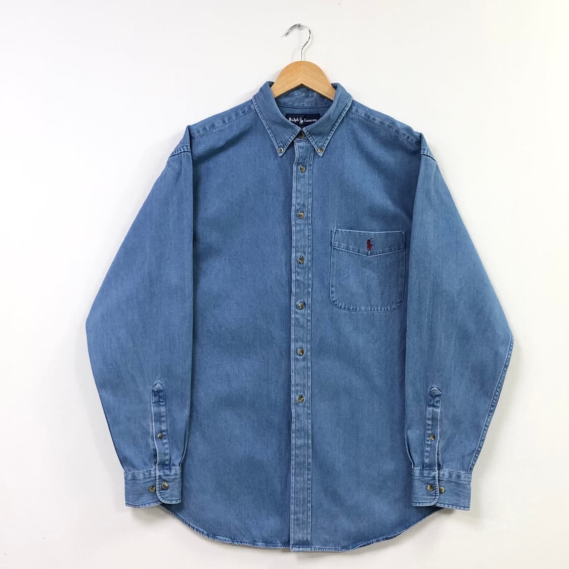 XL 폴로 데님 셔츠 상품이미지2