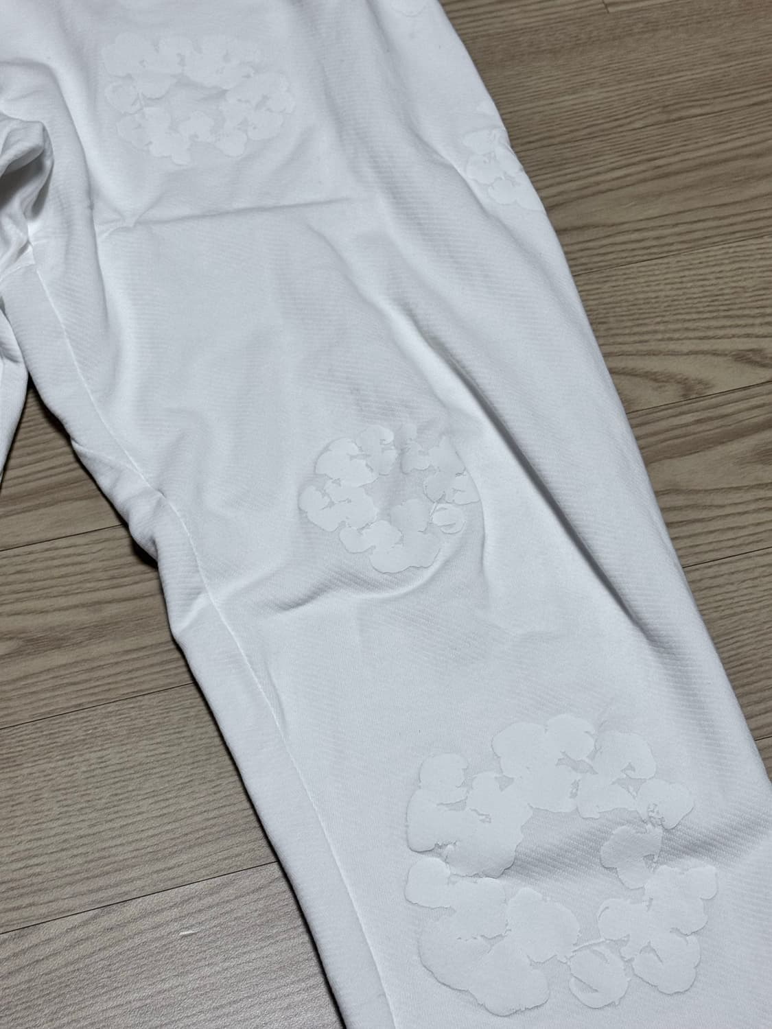 [L]데님티어스 화이트 조거 팬츠 상품이미지6