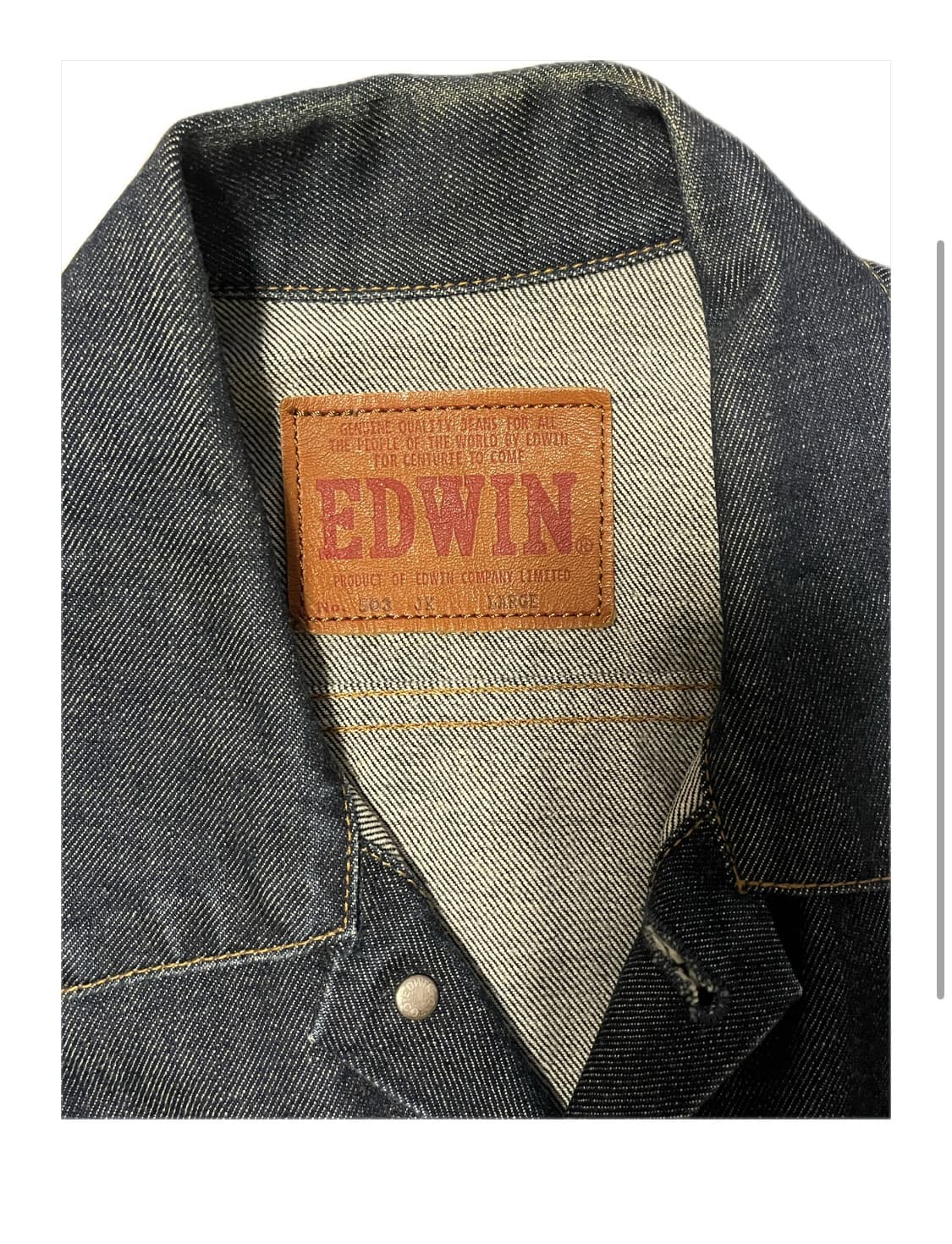 Old Edwin Denim Trucker 상품이미지3