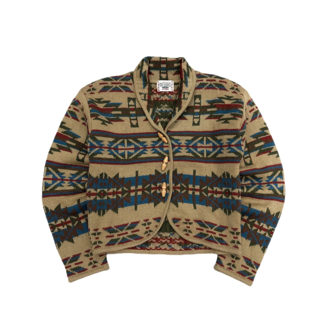 이스트보이 제팬 에스닉 노르딕 가디건 니트 상품이미지1
