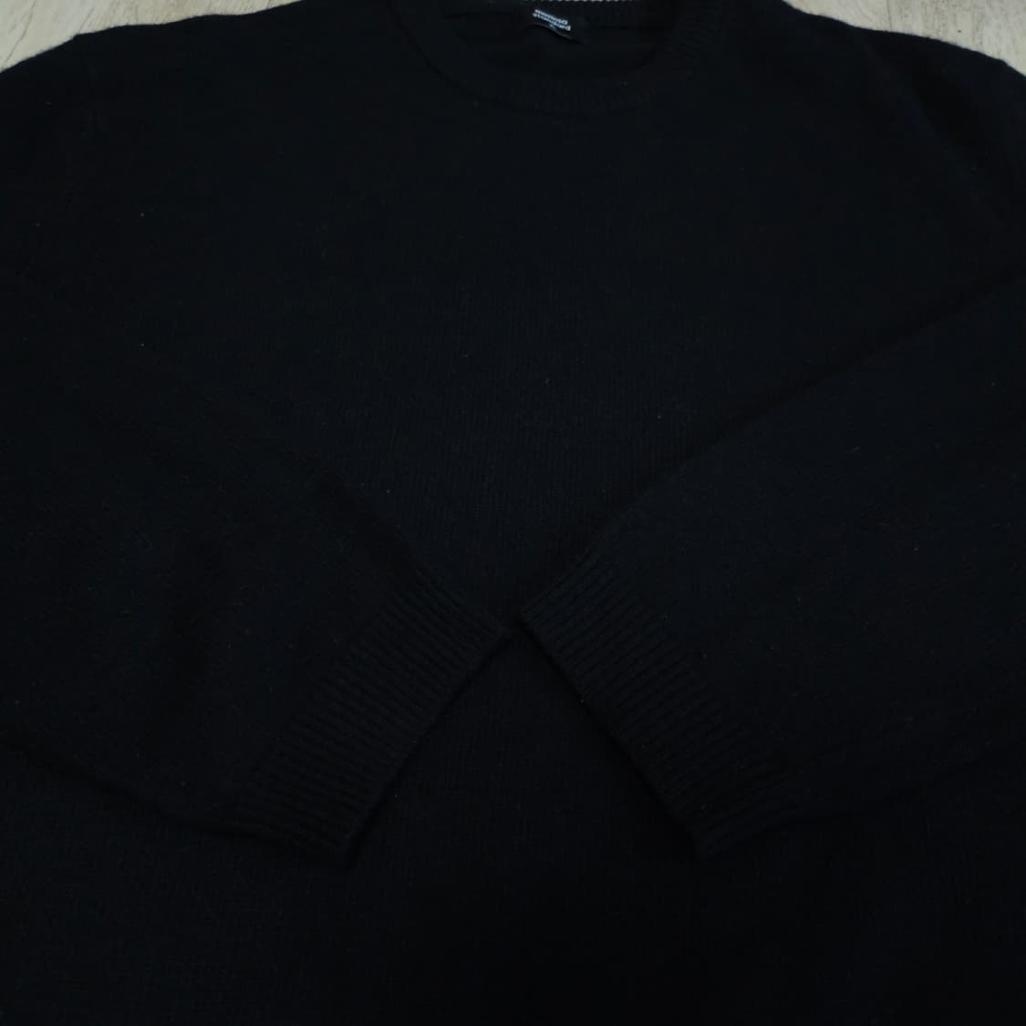 무신사 니트티셔츠 100-105 블랙 상품이미지8