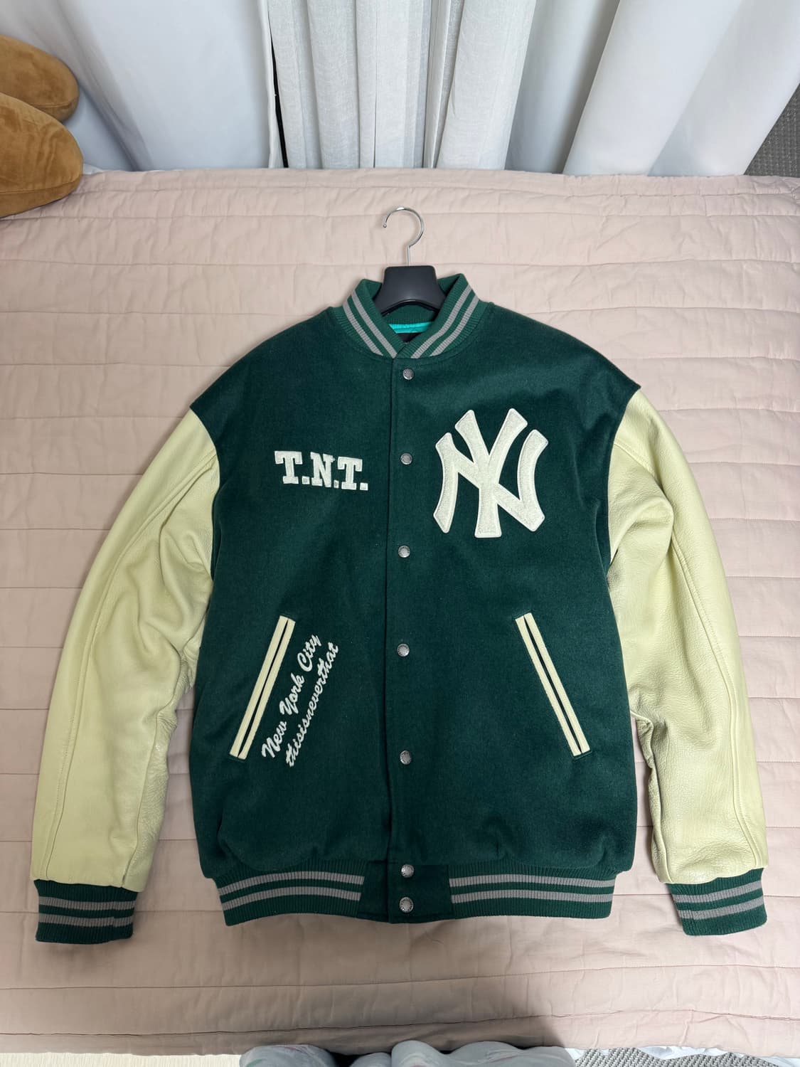 디스이즈네버댓 x 뉴에라 x MLB 뉴욕 양키스 바시티 자켓 상품이미지3