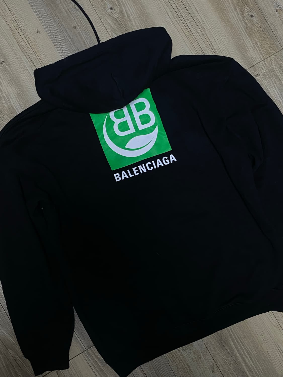 발렌시아가 bb로고 후드티 상품이미지2