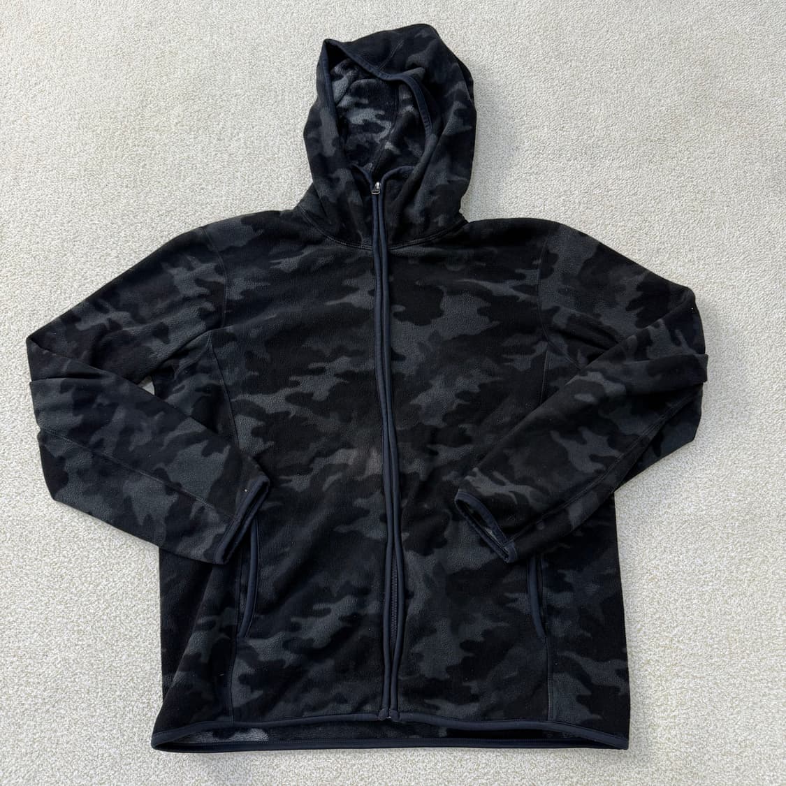 [XL] 유니클로 카모플라쥬 플리스 후드집업 0107T1 상품이미지1