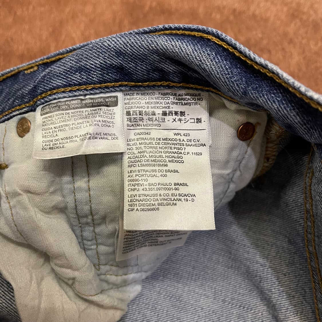 리바이스 501S  w34l32 상품이미지4