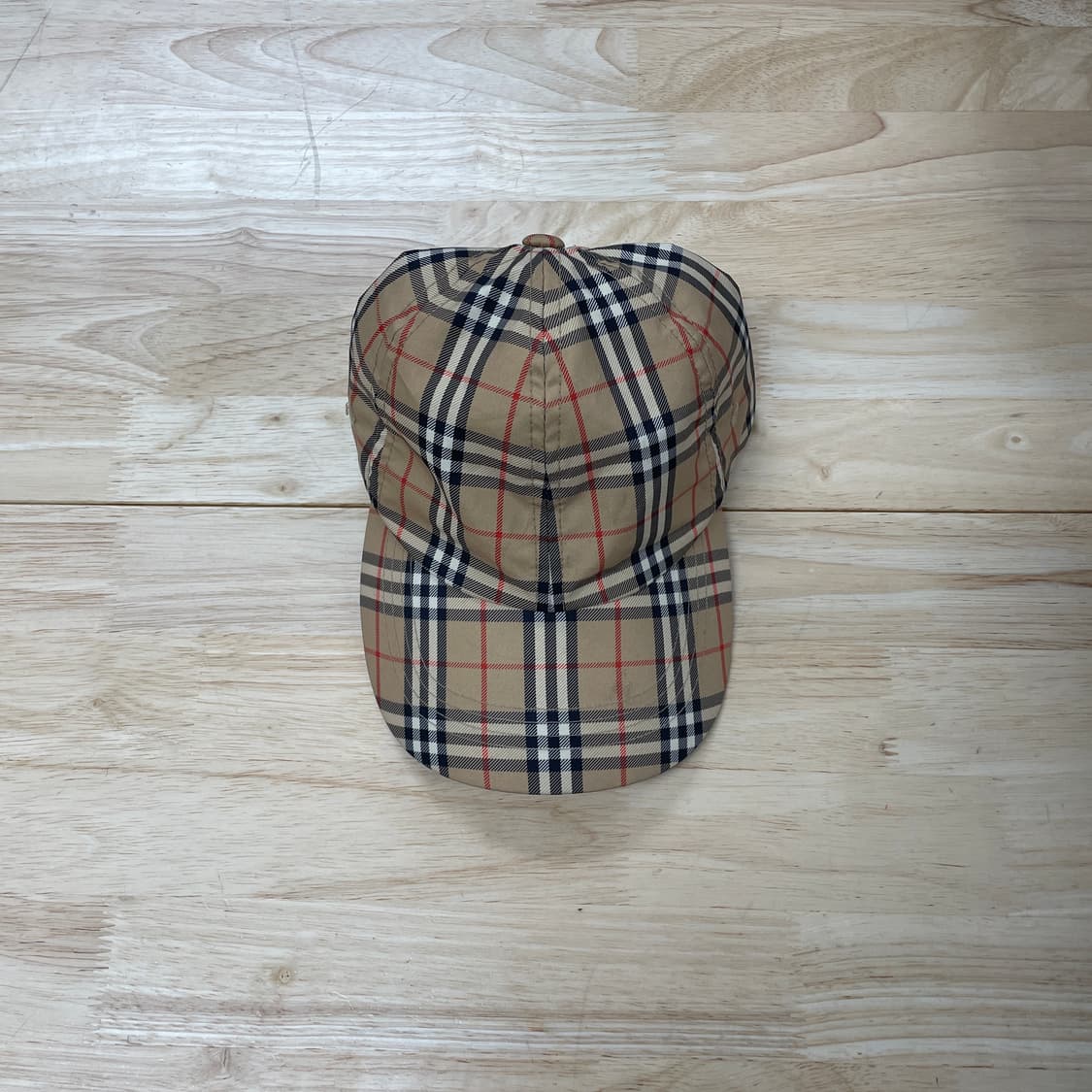 버버리 체크 볼캡 F 상품이미지1