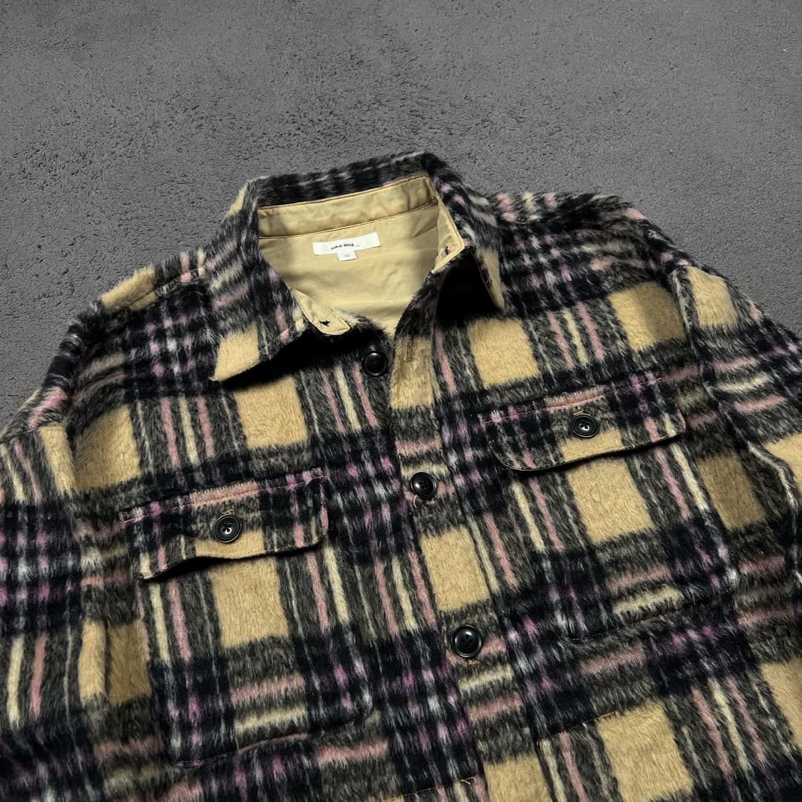 niko and 니코앤드 울 체크 셔츠 자켓 상품이미지1