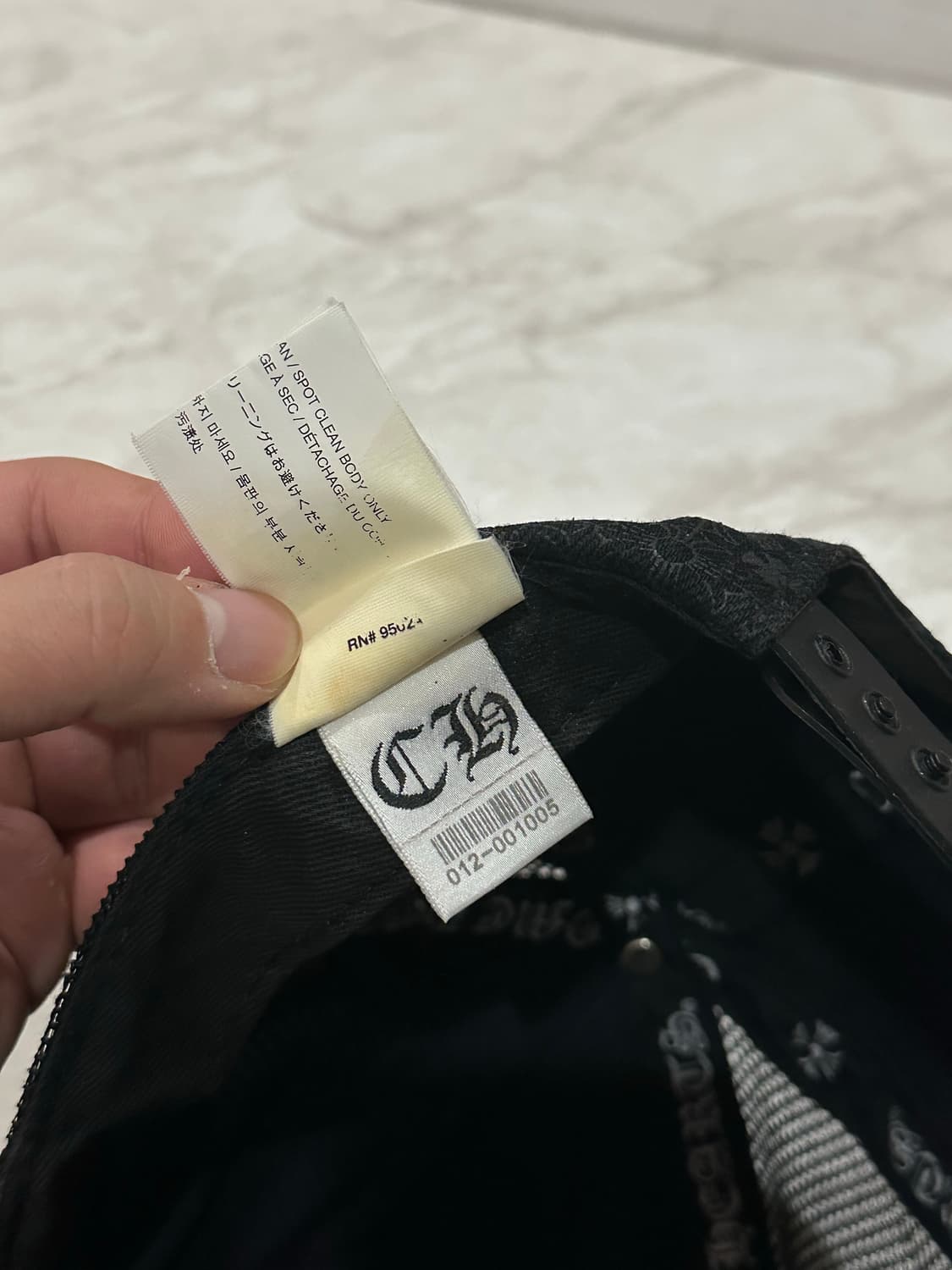 크롬하츠 쉐도우 크로스 캡 (상태굿) 상품이미지7