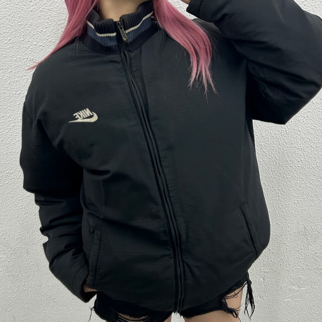 나이키 00's 올드스쿨 블랙 점퍼 2XL 상품이미지1