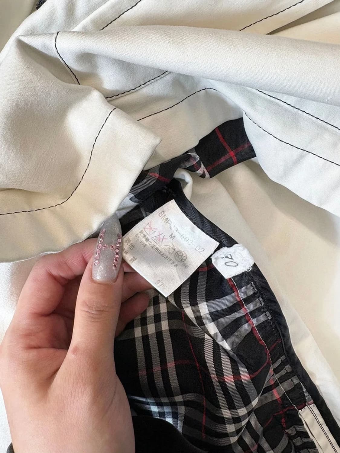 버버리 블랙라벨 00's 더블 브레스티드 자켓 PN6262 상품이미지9