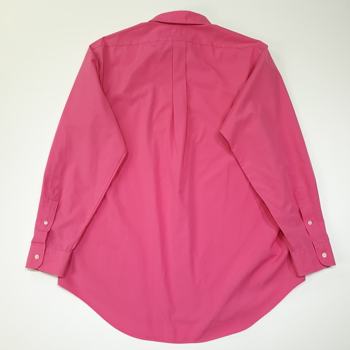 CL367 L 폴로 90s 코튼 블루포니 핑크 셔츠 남방 상품이미지6