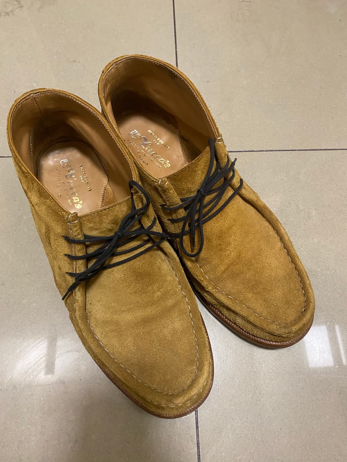 르유카스 leyuccas CASTORO 스웨이드 처카 41사이즈 상품이미지1