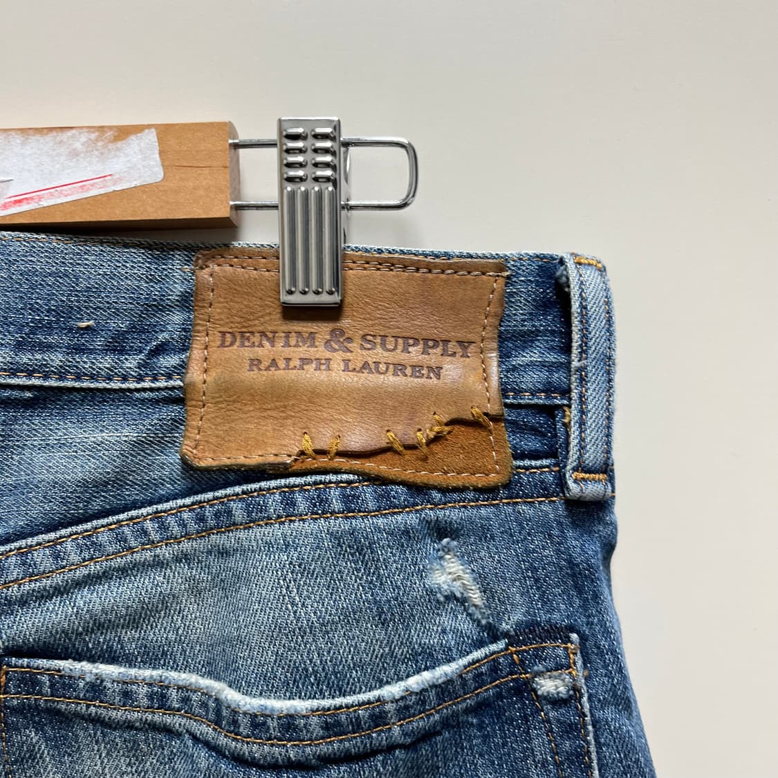 폴로 데님앤서플라이 패치워크 데님팬츠 상품이미지5