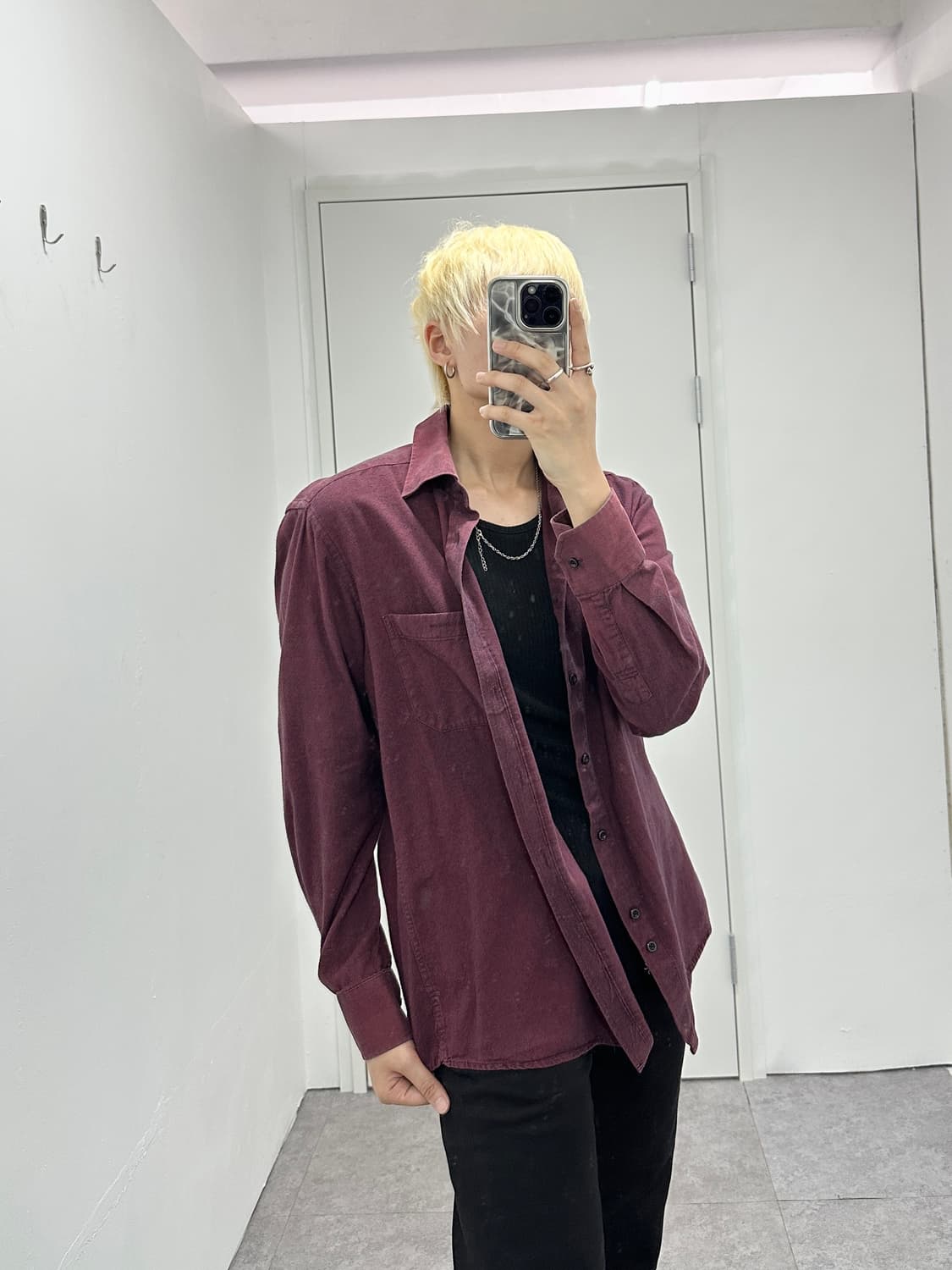 PACO RABANNE wine shirts 상품이미지2
