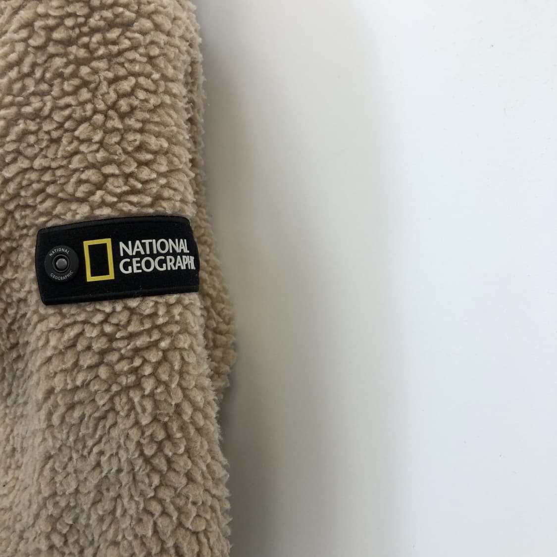 내셔널지오그래픽 와펜 뽀글이 후리스 XS 상품이미지3