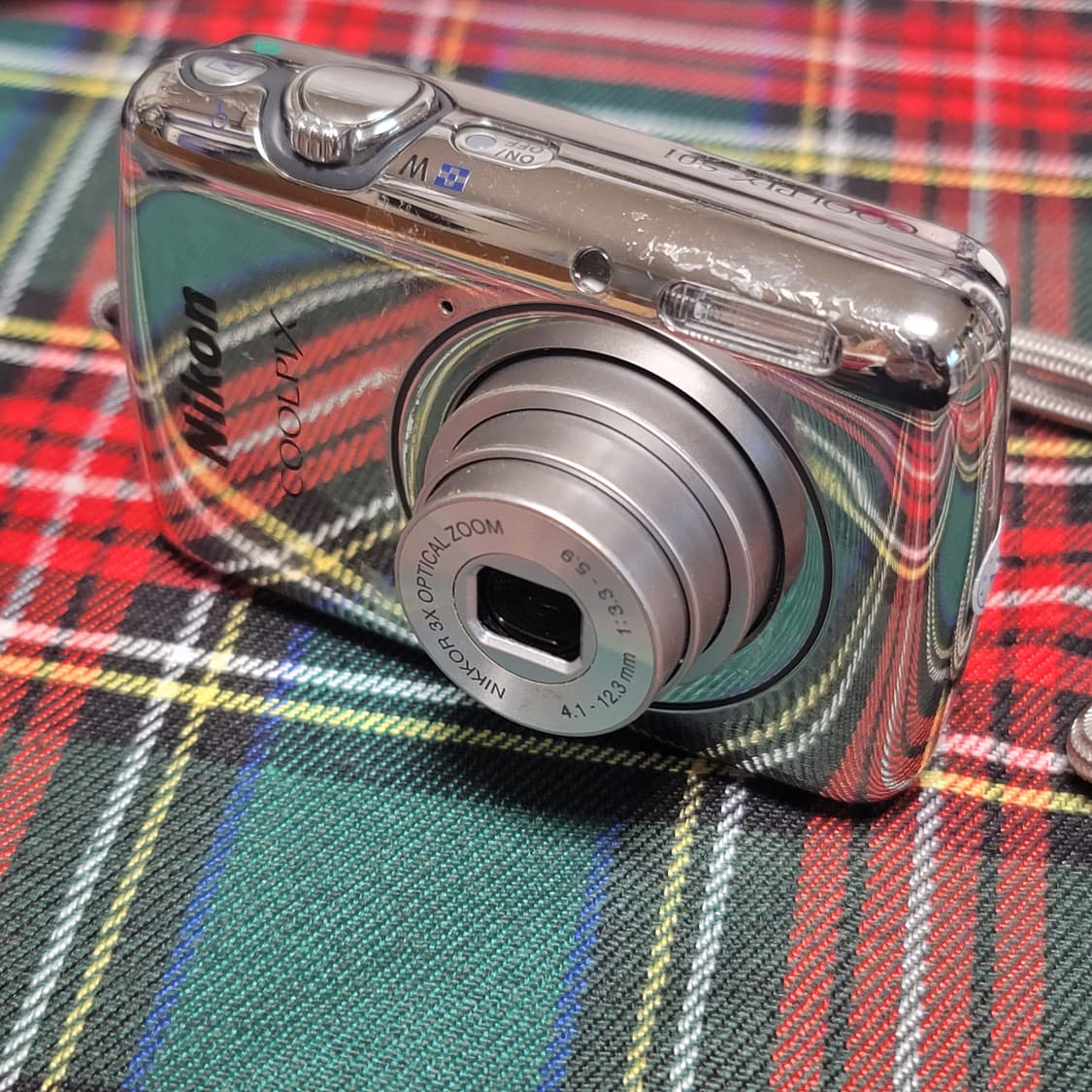 니콘 쿨픽스 S01 실버 연예인 디카 디지털 카메라 상품이미지7