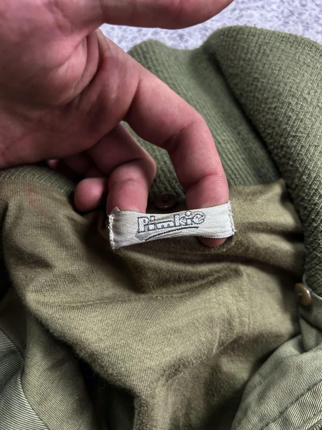 재패니즈 빈티지 90s 핌키 밀리터리 발렌시 자켓 S 상품이미지5