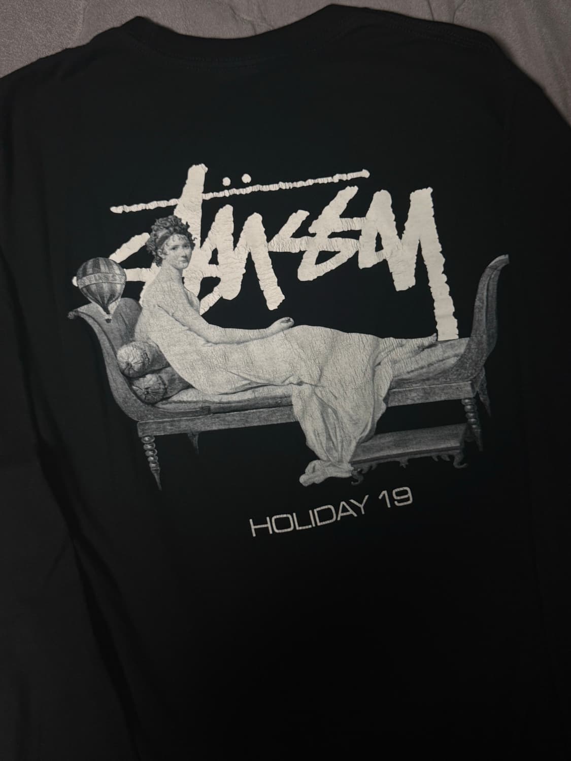 스투시 홀리데이 19 긴팔 티셔츠 M사이즈 상품이미지2