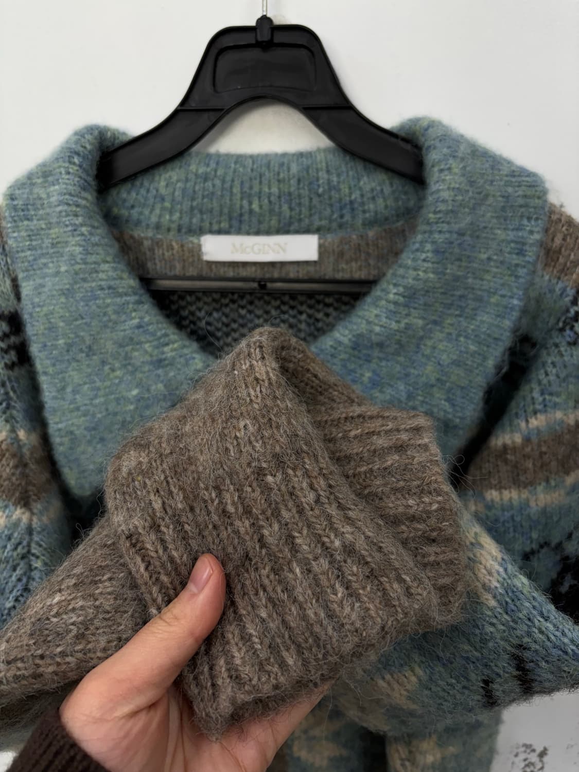 노르딕 숏 가디건 상품이미지4