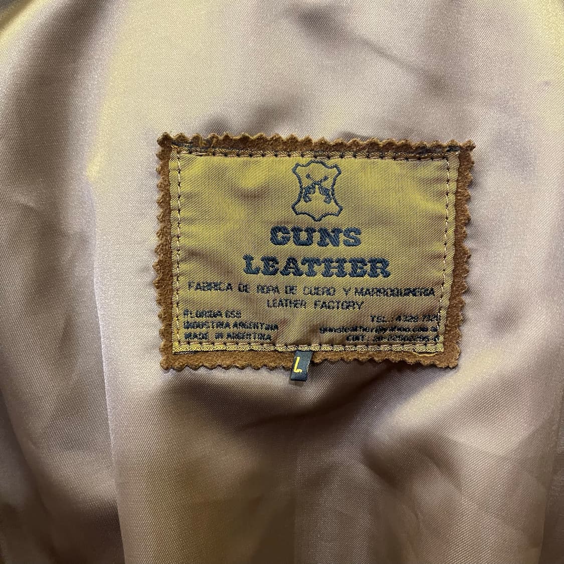 Vintage Sand Brown Suede Blouson Jacket 상품이미지3