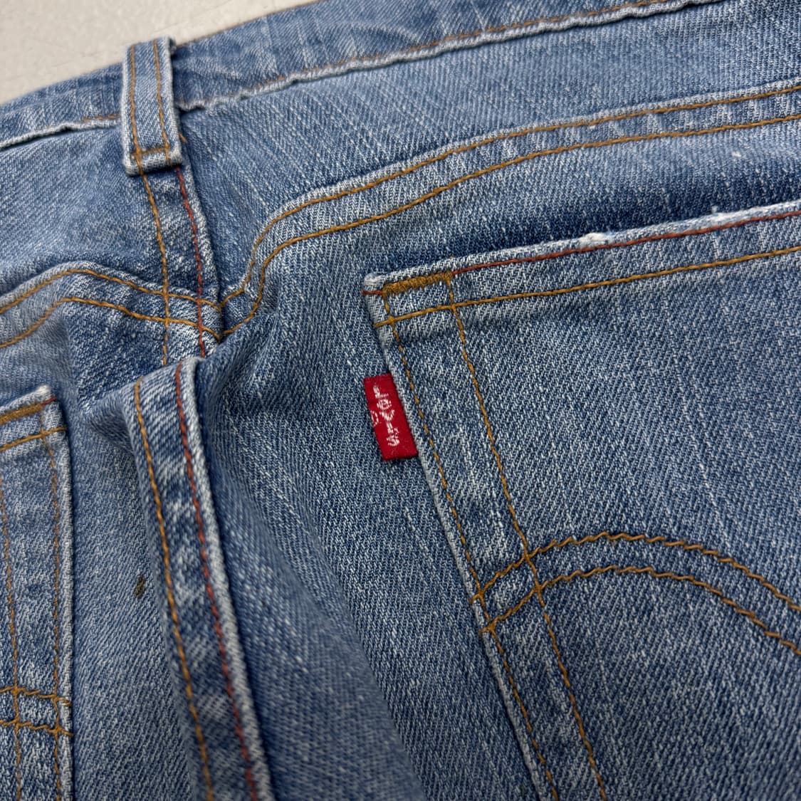 리바이스 00s 505 스트레이트 워싱 데님팬츠 상품이미지8