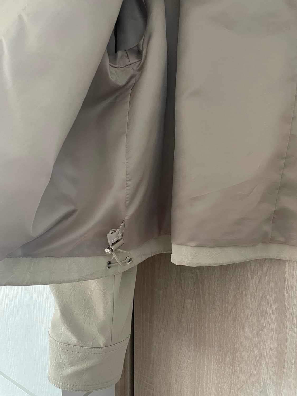 vpplement 비건 레더 블루종 자켓 S 상품이미지7