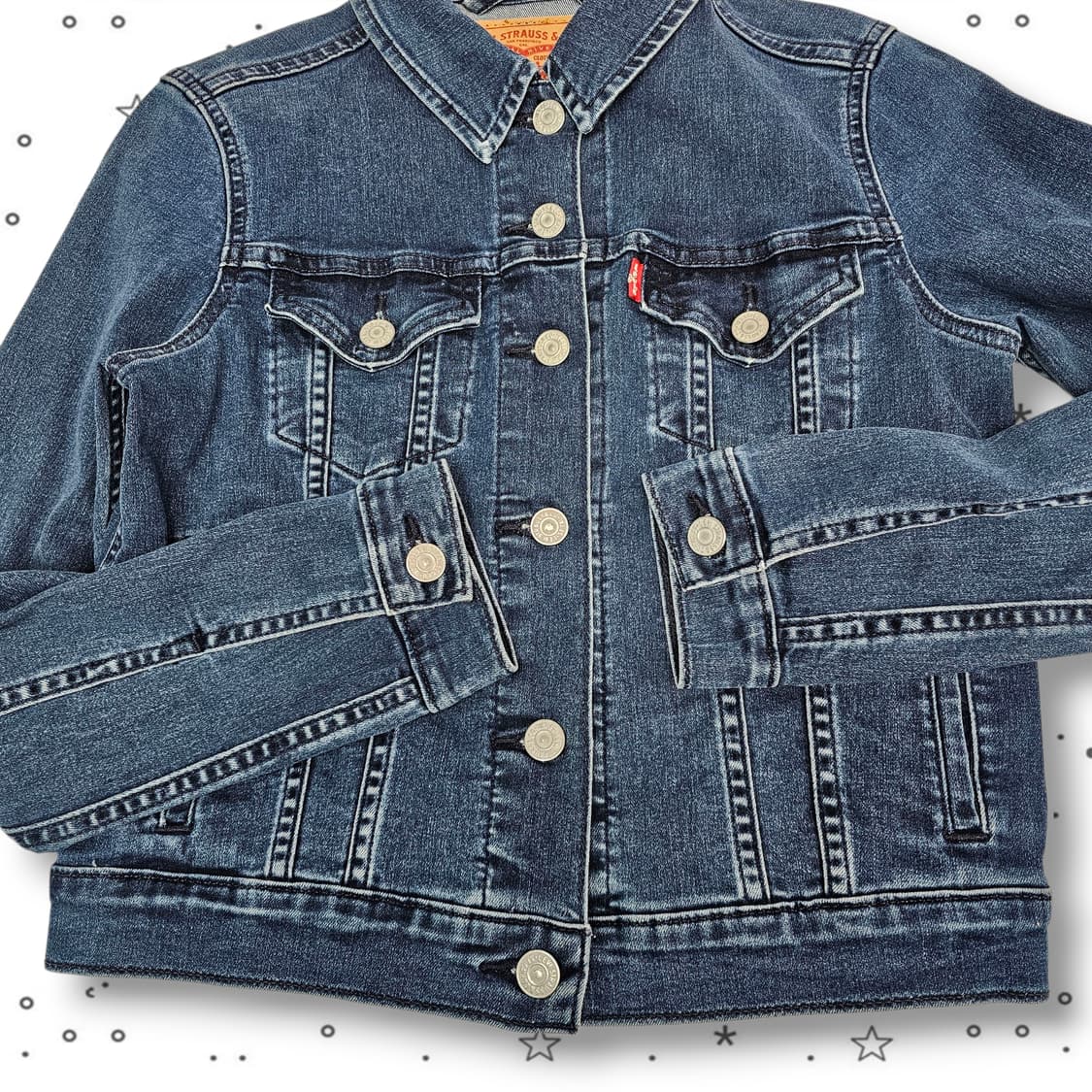 Levi's 리바이스 크롭 데님 자켓 상품이미지3