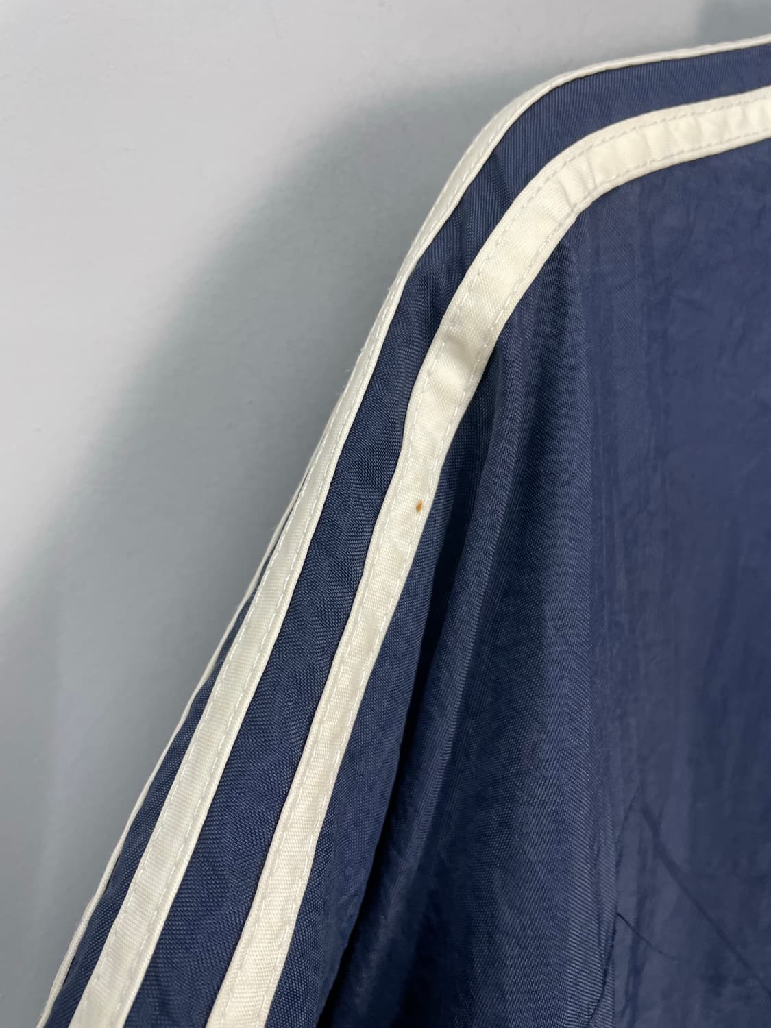 아디다스 90s 올드스쿨 나일론 트랙 네이비 바람막이 자켓 H1539 상품이미지8