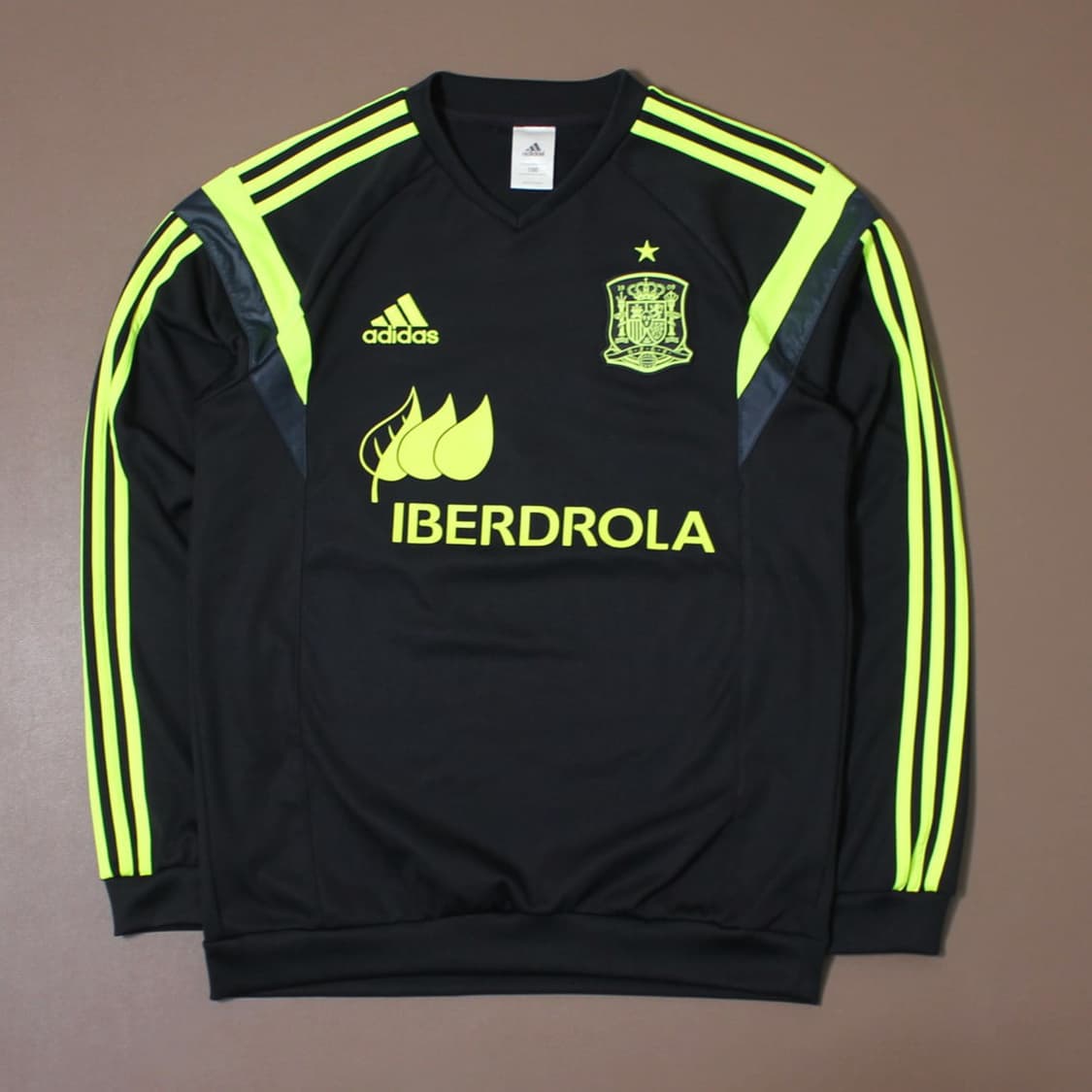 Adidas 아디다스 스페인 국가대표 형광 맨투맨 상품이미지1