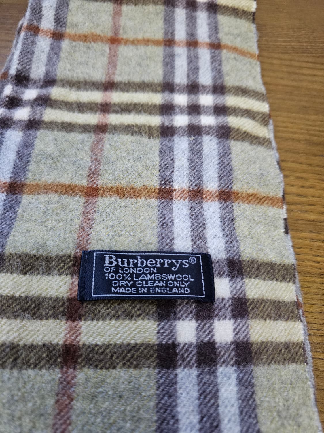 버버리 램스울 목도리  상품이미지2