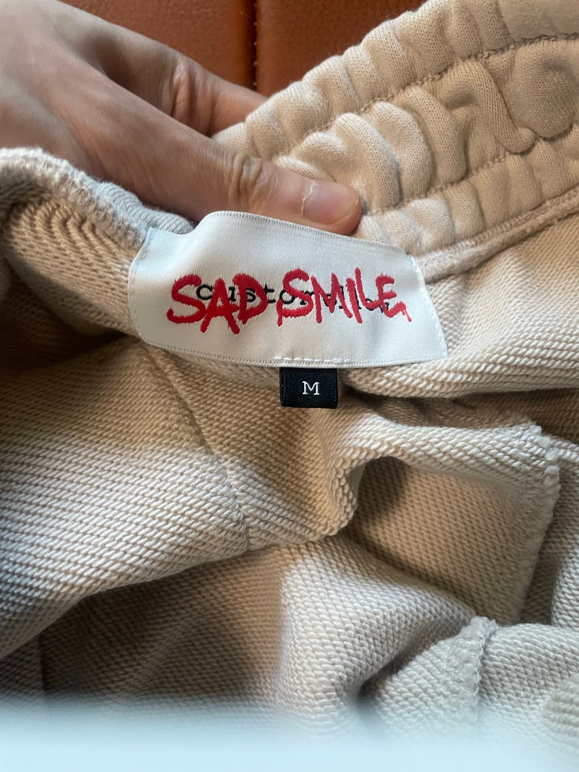 커스텀멜로우 베이지 스웻팬츠 상품이미지5