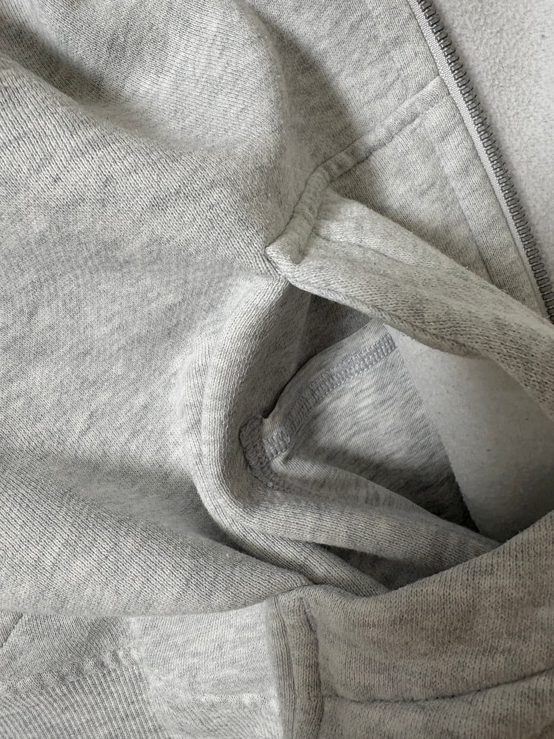 룰루레몬 스쿠바 오버사이즈드 후드집업 라이트 그레이 ML 상품이미지6