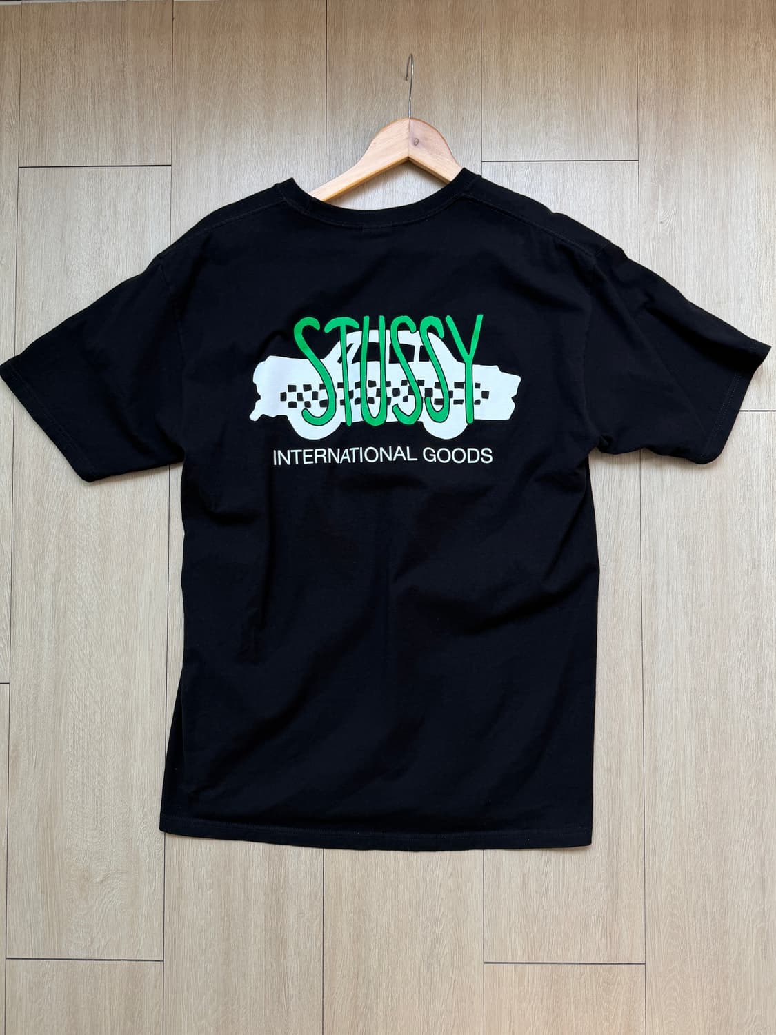 스투시 택시 티셔츠 블랙 L 상품이미지2