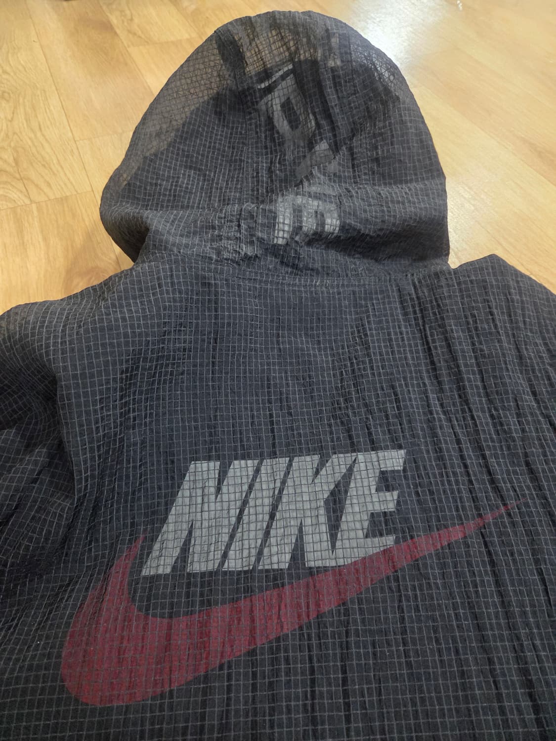 슈프림 x 나이키 쥬얼 리버시블 립스탑 아노락 블랙 - 20FW 상품이미지3