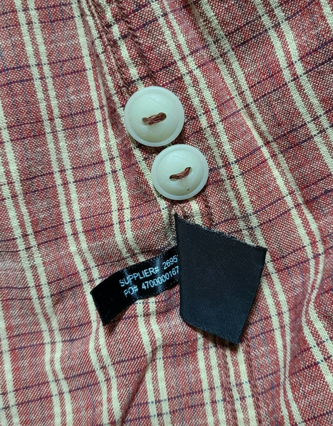 RRL 남성용 체크 남방(XL) 상품이미지10